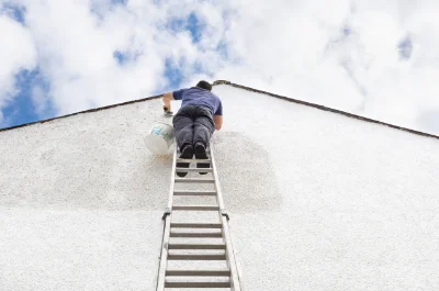 Peinture extérieure à Iteuil — façades et ravalement